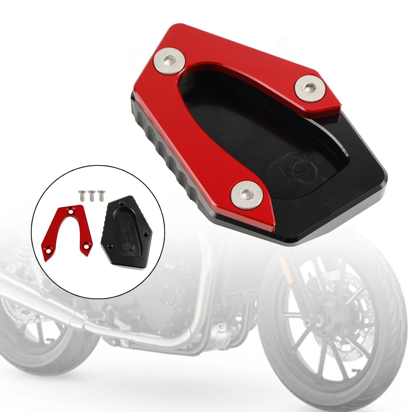 Side Stand Plate for Triumph Speed Twin 900, Street Cup 900 (2017-2018)