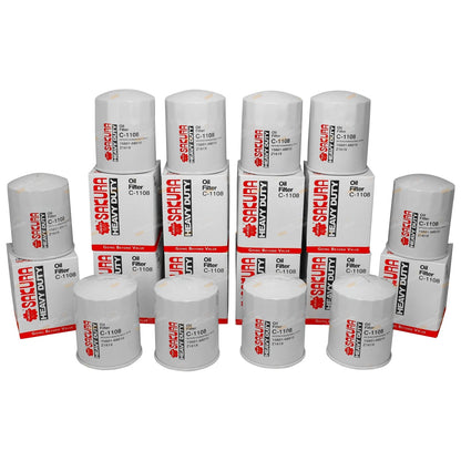 10 x Oil Filters for Toyota Coaster Bus HB30 HB31 HB32 HB36 6cyl 2H 4.0L