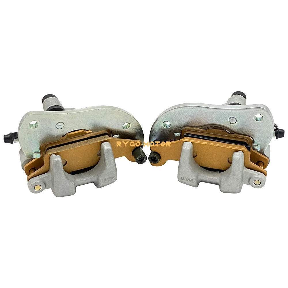 Front Brake Calipers W/Pads for Yamaha Grizzly 700 YFM700 (2007–2020)
