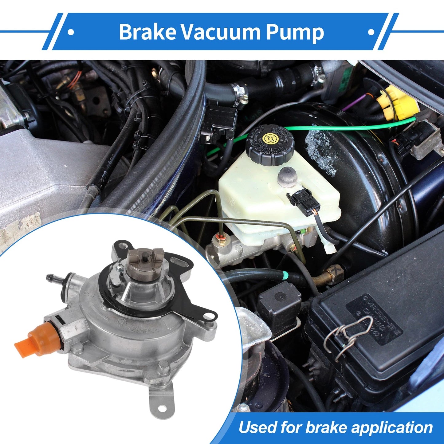 Brake Vacuum Pump for Ford Focus 2012-2023 - High-Quality Replacement Part