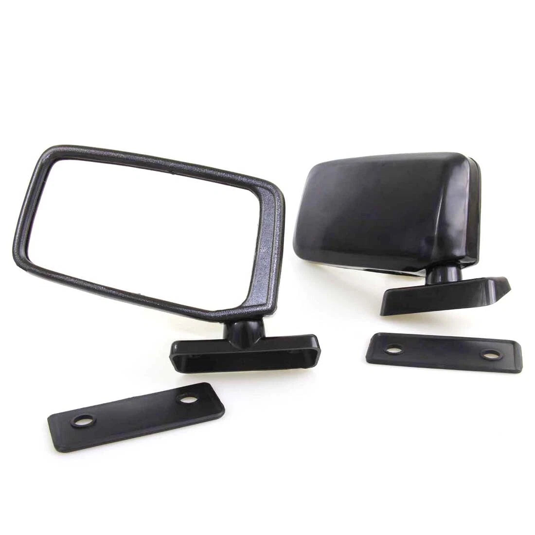 Black Door Mirrors Set for Subaru FF-1/Leone/Rex/Sherpa 1969-1989