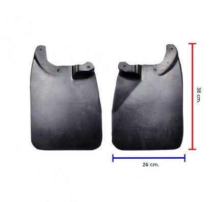 Splash Guard Mud Flap Rubber Set 4 F+R Fits Toyota Hilux D4D 4WD Truck 1998-04
