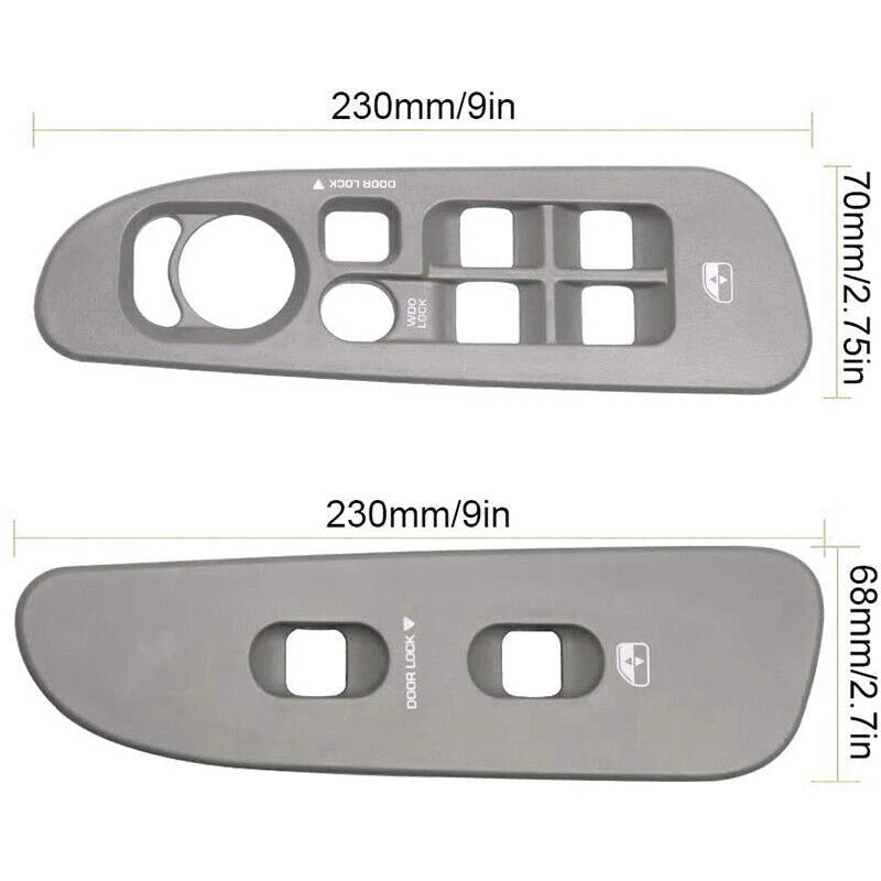 Dodge Ram 1500 2500 3500 Door Window Switch Bezel for 2002-2010 Models
