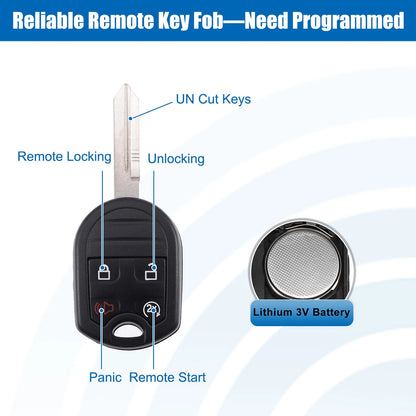 Remote Start System Kit for Ford Edge F150 (2015-2023)
