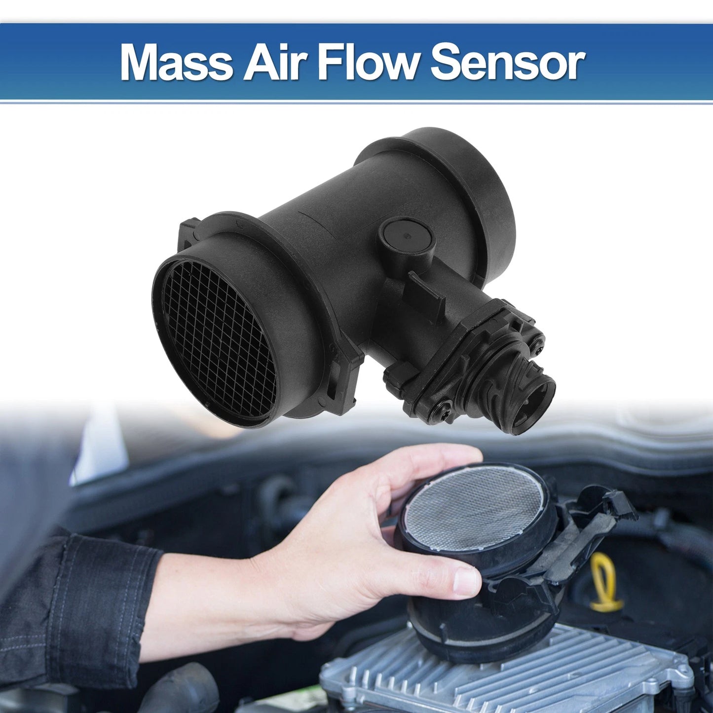Mass Air Flow Sensor Assembly for BMW 3 Series E36 318 1.9L (1995-1998)
