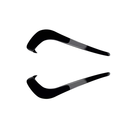 2 x Front Side Light Air Vent Trim for VW Passat B7 (2011-2015) Gloss Black