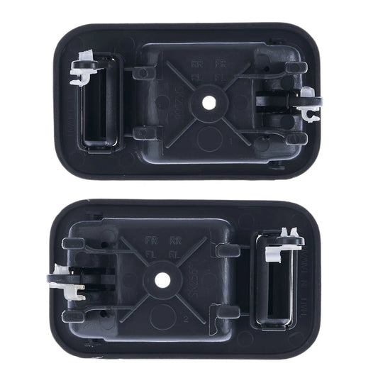 2 x Inner Door Handles Gray for Suzuki Swift (1989-1991)