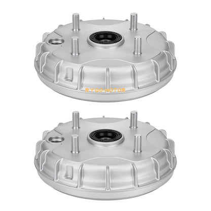 2 x Front Brake Drum & Dust Seal for Honda Rancher 350 (2000–2006)