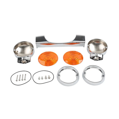 8.25" Rear Turn Signal Light Bar Lens for Harley Heritage Softail FLSTC (86-17)
