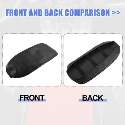Center Console Armrest Cover for Toyota RAV4 (2019-2023) - Carbon Fiber