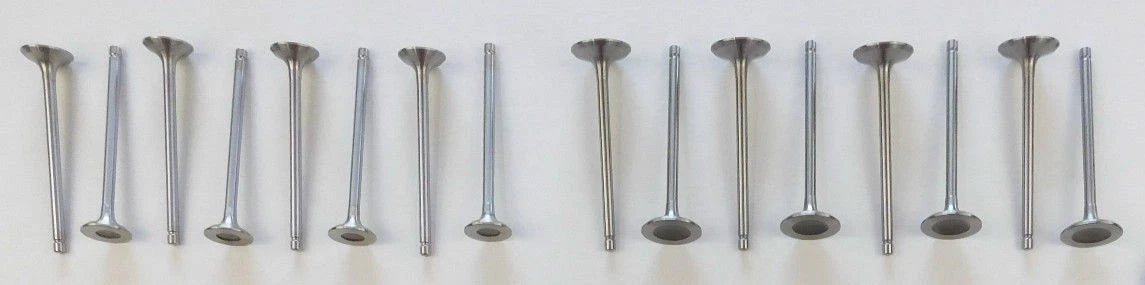 16 x Inlet Exhaust Valves for Peugeot/Citroën 206 307 1007