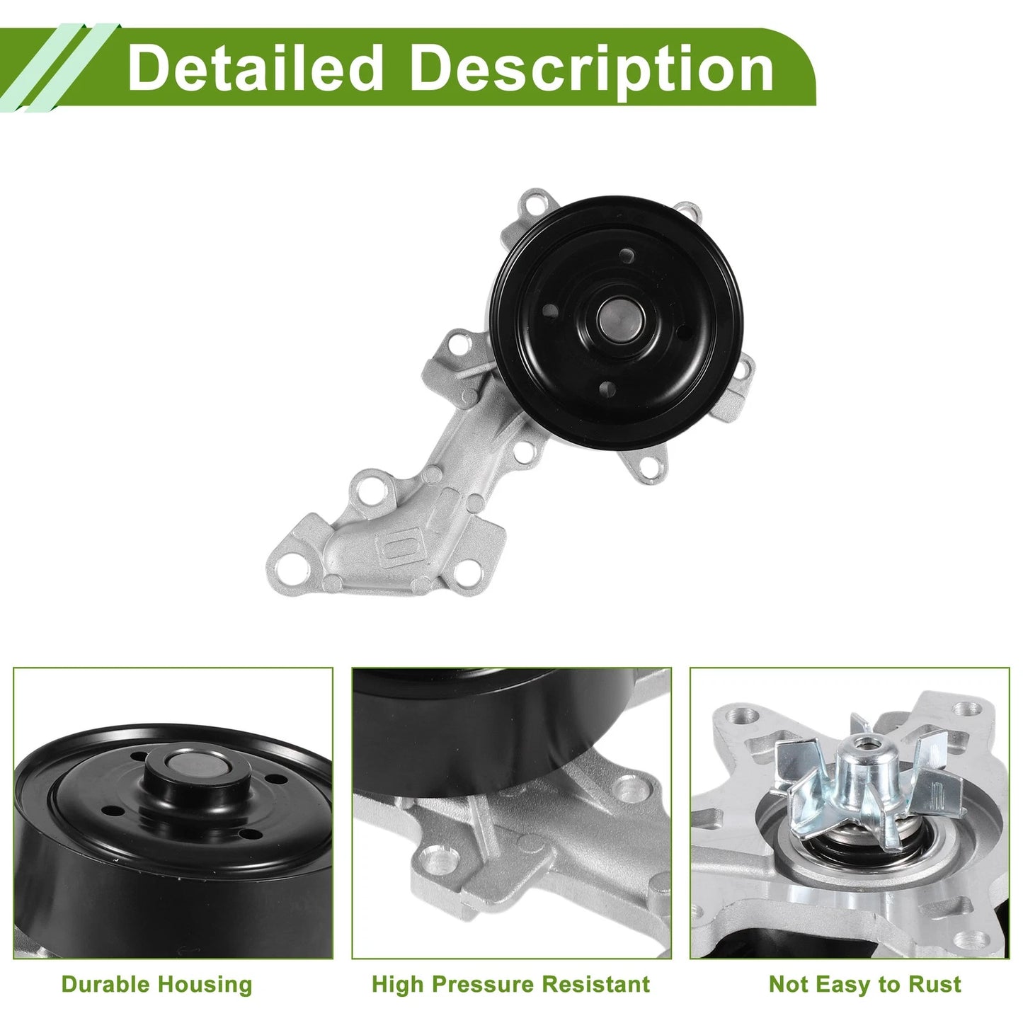 Engine Water Pump for Toyota Corolla (2008-2014) Cooling Water Pump