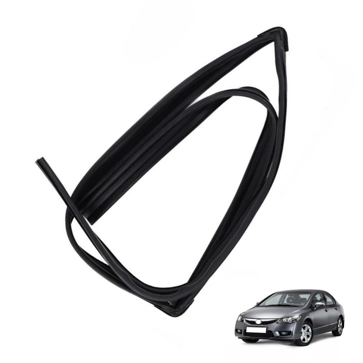 Right Rear Door Glass Run Channel Rubber Fits Honda Civic FA FD FG 4D 2006-2011