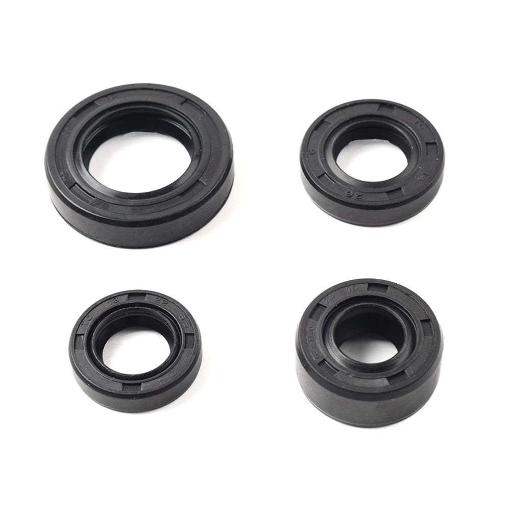4 x Engine Oil Seals Set for Honda S90 CS90 CT90 CL90 SL90 ST90 (1964-1974)