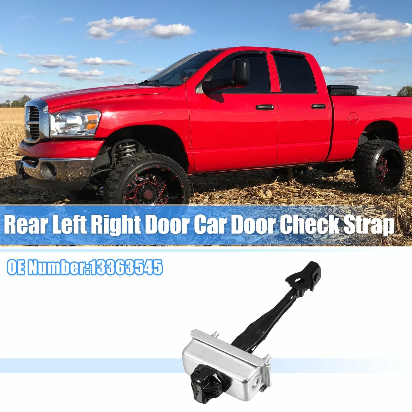 Rear Door Hinge Check Arm Stop Strap for Buick Verano (2012–2017)