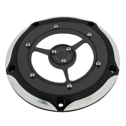 Derby Cover for Harley Heritage Classic FLHCS 2019-2021 Black White