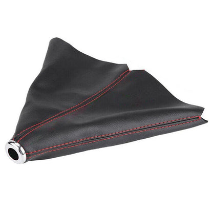 Universal Black Manual Car Gear Shift Knob Lever w/ Boot Cover