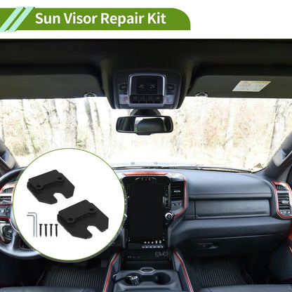 1Set Sun Visor Repair Kit for Dodge Ram 1500 (2019-2023)