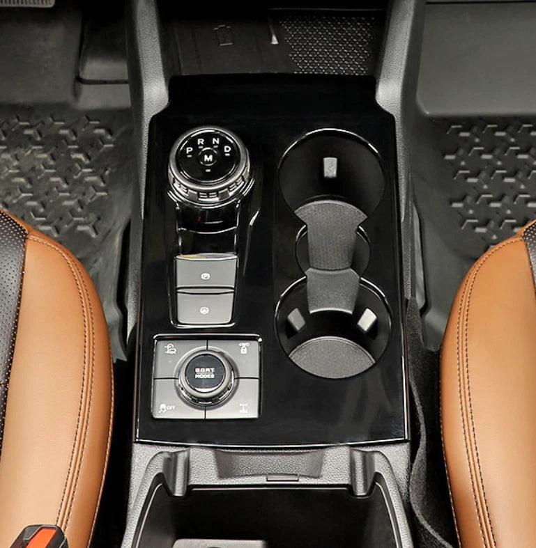 Gear Shift Box Panel Cover Trim for Ford Bronco Sport (2021-2023)