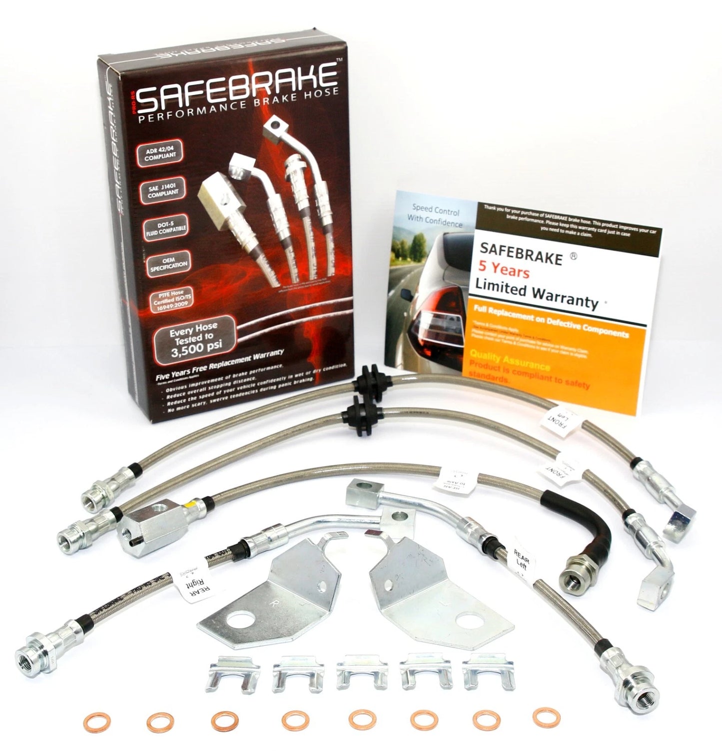 Brake Line Kit for Holden CREWMAN (RWD) VY/VZ S, SV6, SS (2002-2007)