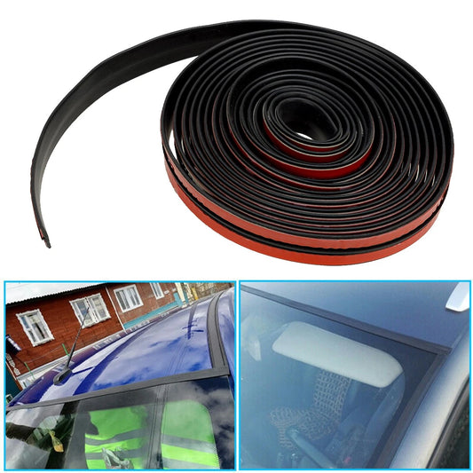 13ft Windshield Seal Strip Rubber Trim Cover for Car (Fits Various Models)