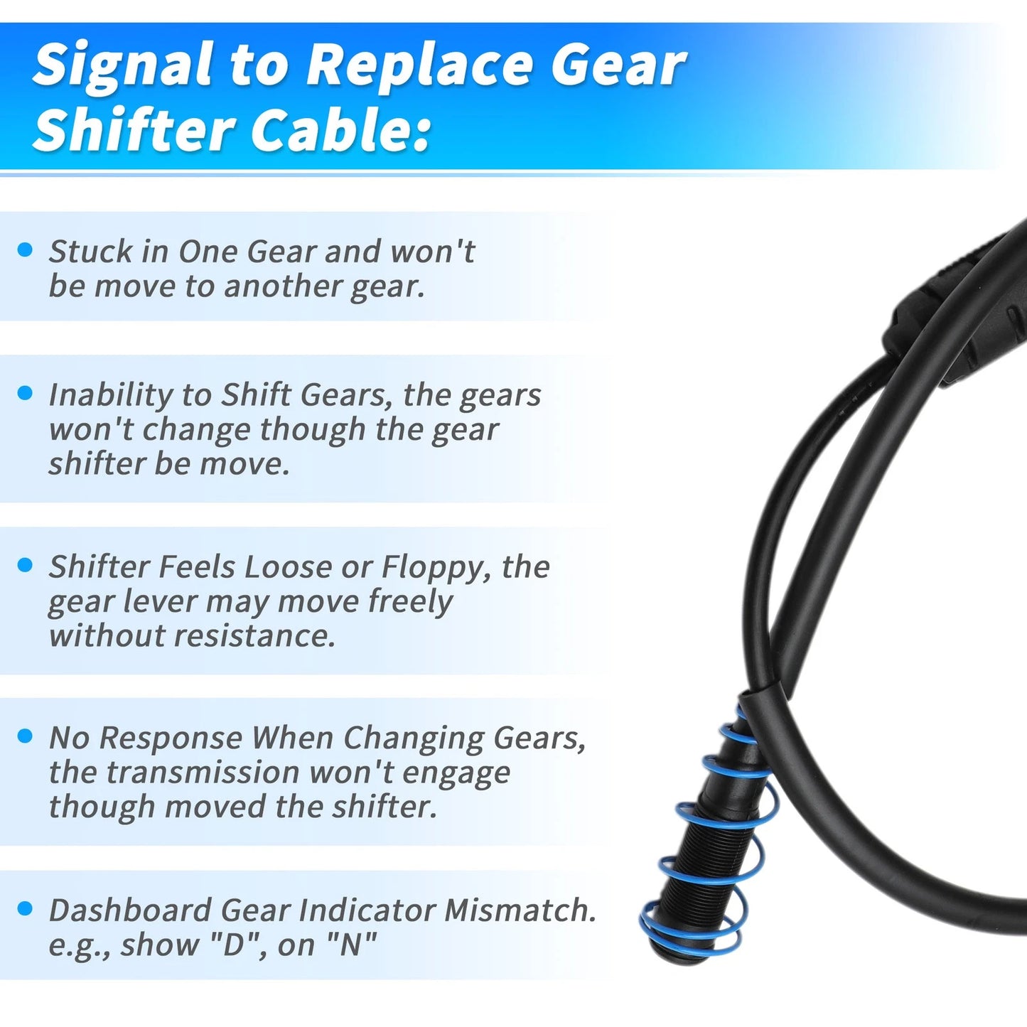 Auto Trans Gear Shift Cable for Buick LaCrosse for Chevrolet Impala