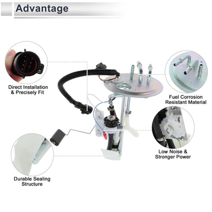 Fuel Pump Assembly for Ford Ranger 2000-2001 4.0L 118.0" Wheelbase