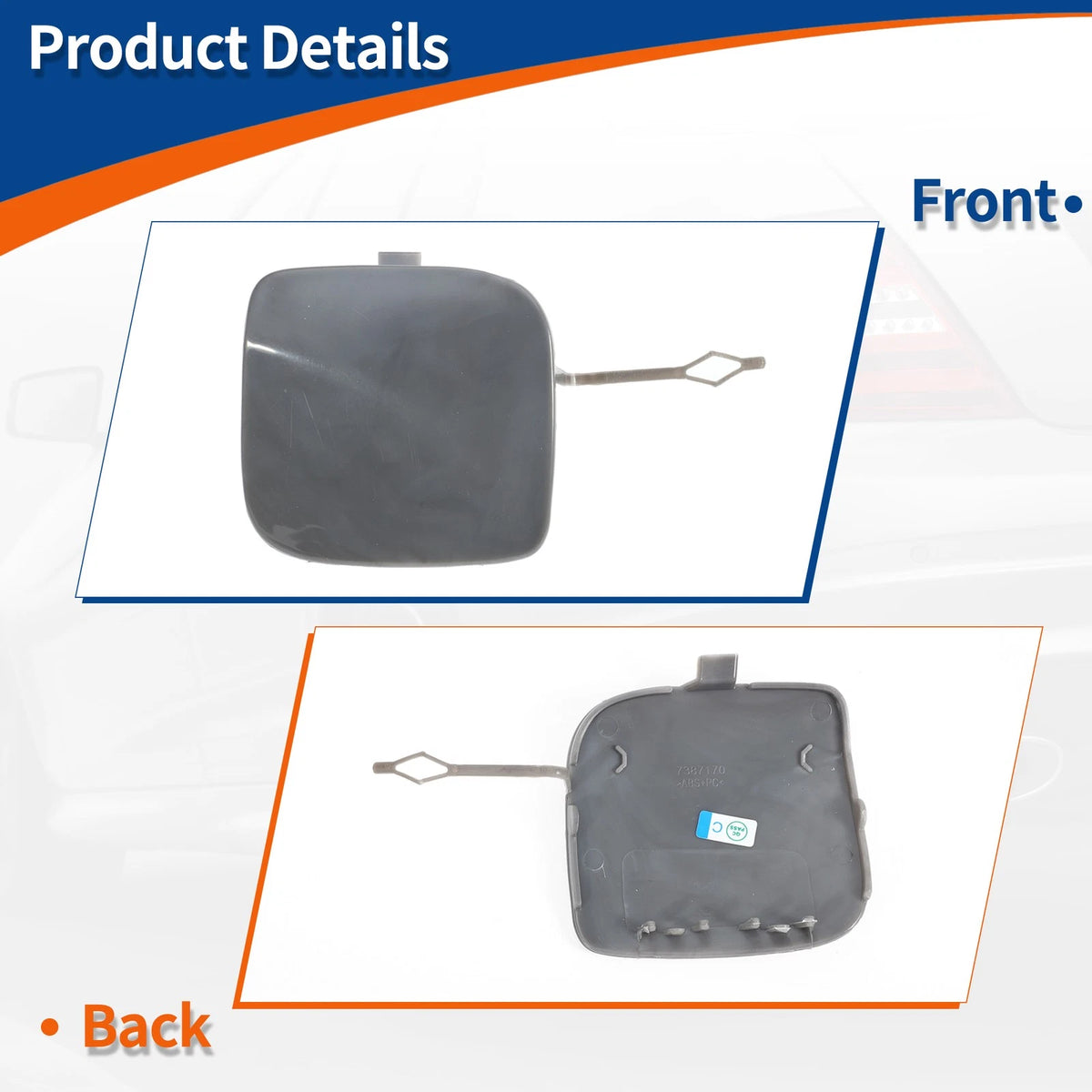 Bumper Tow Hook Cover for BMW 1 Series F20 (2011-2019)