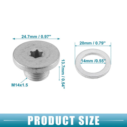 Engine Oil Drain Plug for Chevrolet Corsa (1993-2009)
