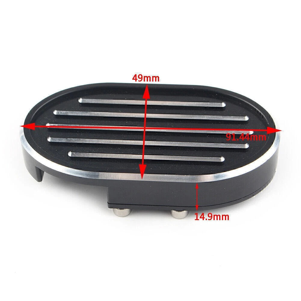 CNC Large Brake Pedal Cover Pad for Harley Davidson Sportster XL 883 1200 (2004-2023)