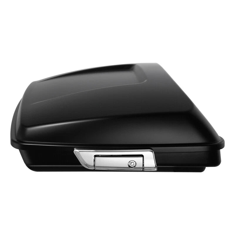 Matte Black Razor Trunk Solo Mounting Rack for Harley Street Glide (2014-2025)