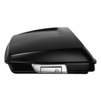Matte Black Razor Trunk Solo Mounting Rack for Harley Street Glide (2014-2025)
