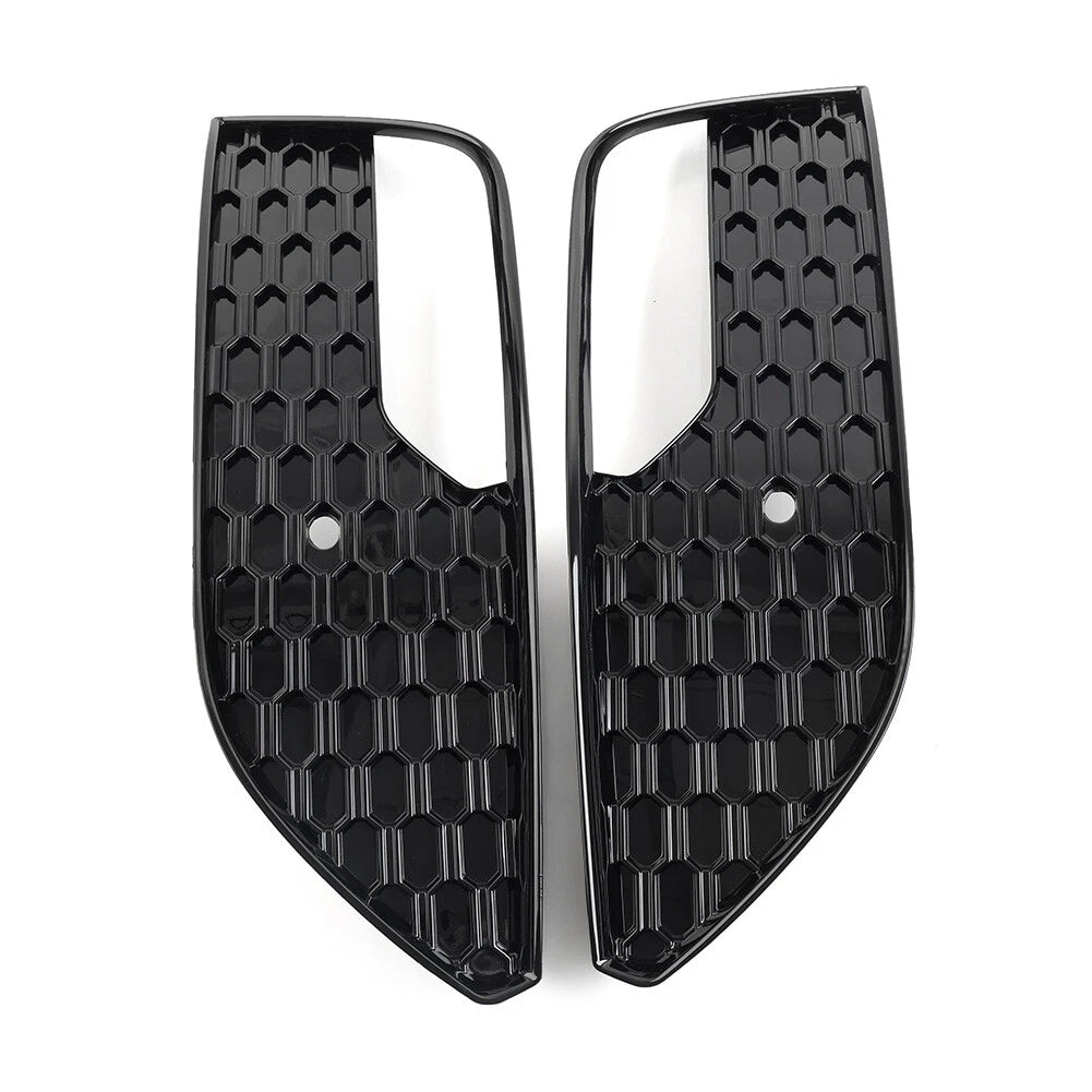 Mesh Front Bumper Fog Light Lamp Frame Grill for Audi A3 (2012-2016)