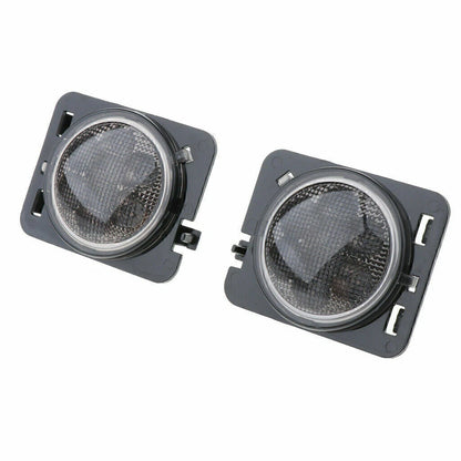 2 x Smoked LED Lights for Jeep Wrangler JK (2007-2018)