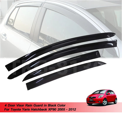Window Visor Monsoons for Toyota Yaris XP90 (2005-2012)