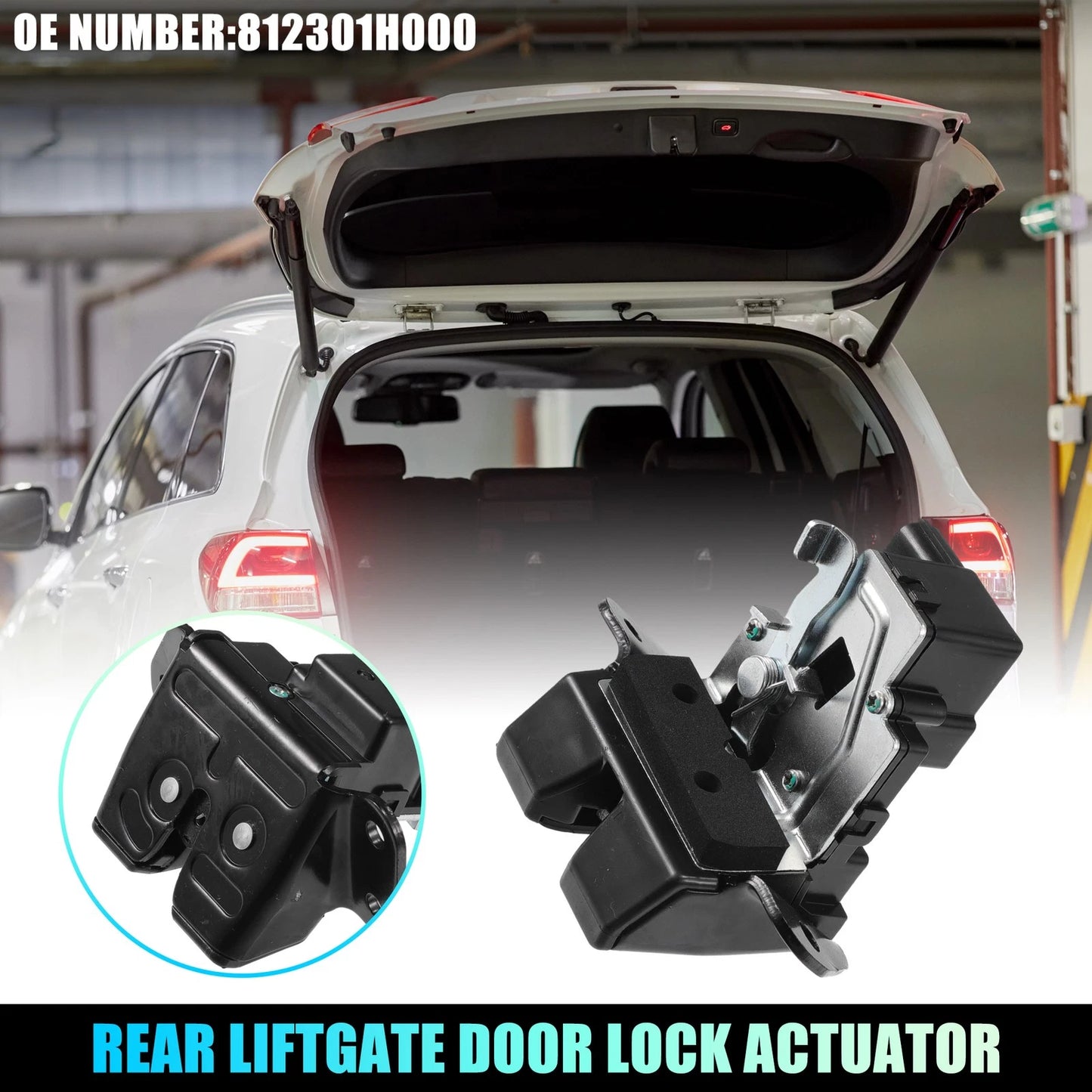 Rear Liftgate Door Lock Actuator Motor for Kia Soul, Sorento (2010-2023)
