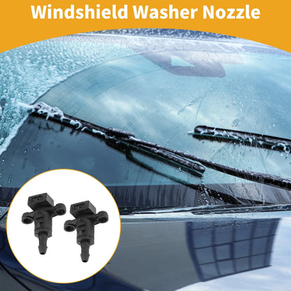 Windshield Washer Nozzles  Black for Kia Ceed, Rio (2011-2018)