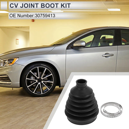Outer CV Joint Boot Kit with Clamps for Volvo S60 (2011-2016)