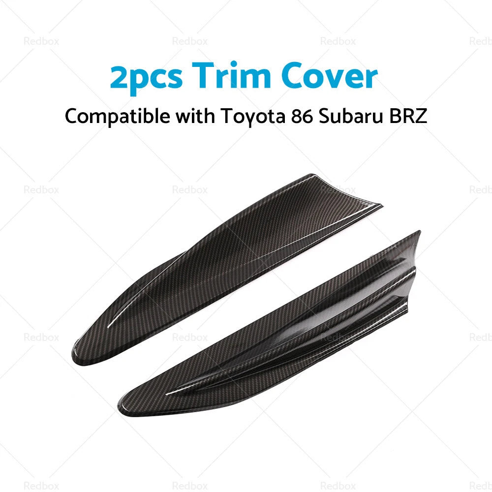 Carbon Fiber Side Fender Fin Vent Trim for Subaru BRZ, Toyota 86 (2013-2021)