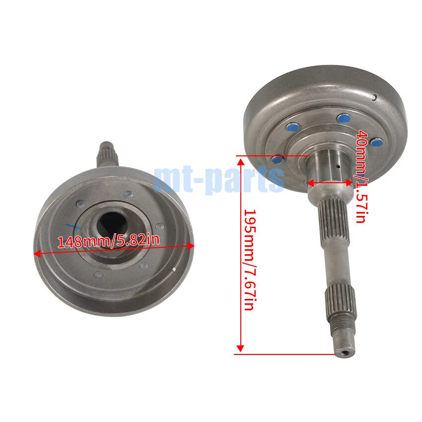 Clutch Housing Assembly for ATV PM 500, PM 650, RM 500, RM 650
