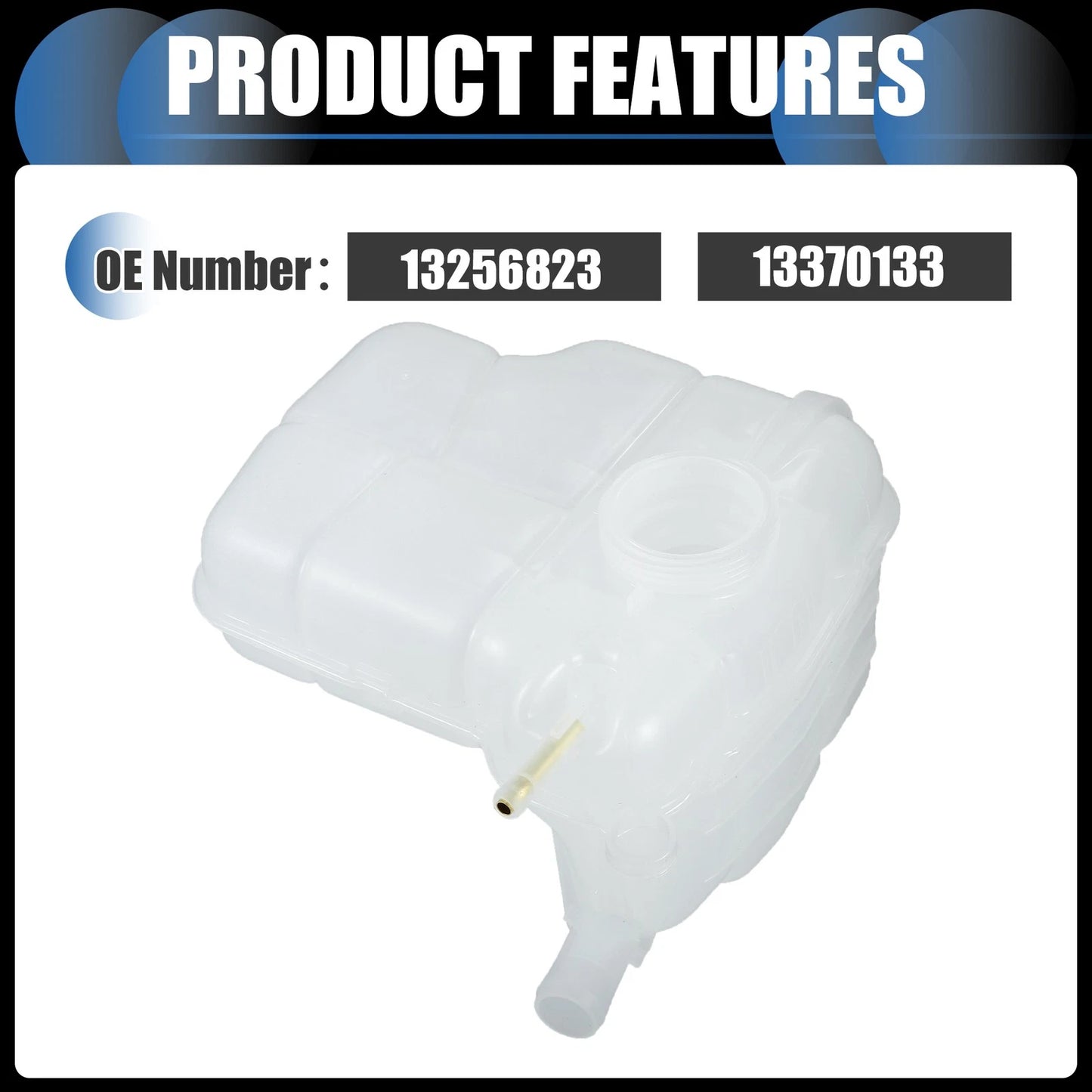 Coolant Expansion Overflow Tank for Chevrolet Cruze (2016)