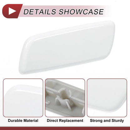 Front Left Washer Nozzle Cover for Lexus RX350 (2010-2013) - White 1 x Cap