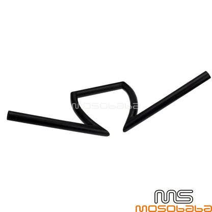 1" Z-Bar Drag Ape Hanger Handlebar 8-3/4" Rise for Chopper Bobber Custom - Black  

**Formatted Title:**  
1" Z-Bar Drag Ape Hanger Handlebar 8-3/4" Rise for Chopper Bobber - Black