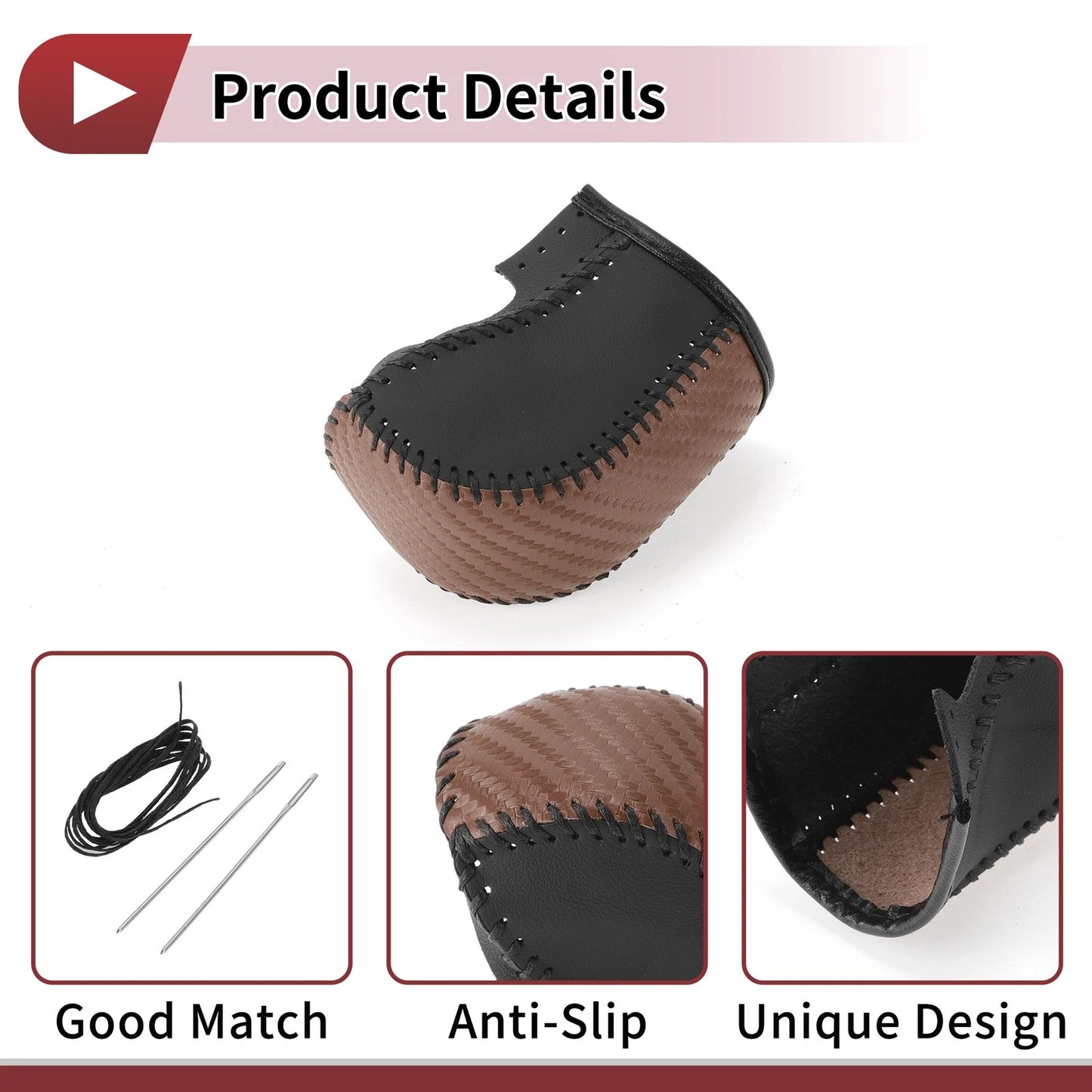 Set Gear Shift Knob Cover for Acura TL Carbon Fiber (2009-2014)