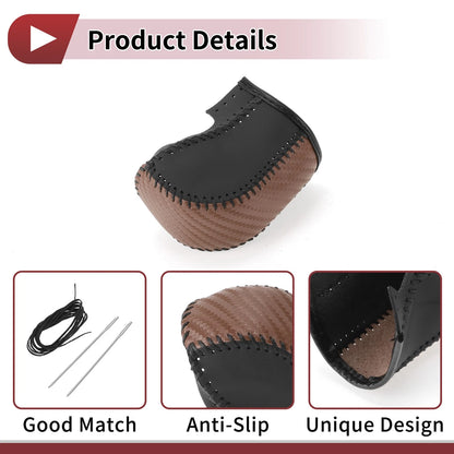 Set Gear Shift Knob Cover for Acura TL Carbon Fiber (2009-2014)