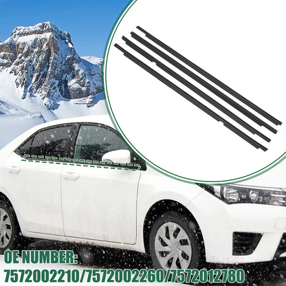 Set Window Weatherstrip Trim Seal Belt for Toyota Camry