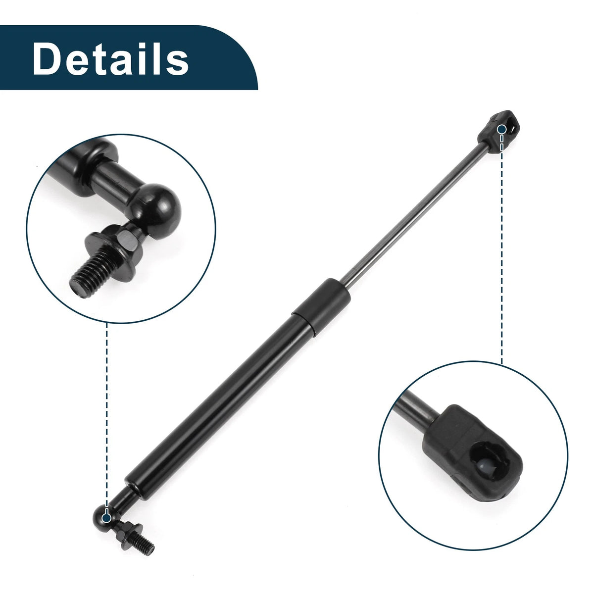 Hood Lift Supports Struts Gas Spring for Ford Mustang (2015-2022)