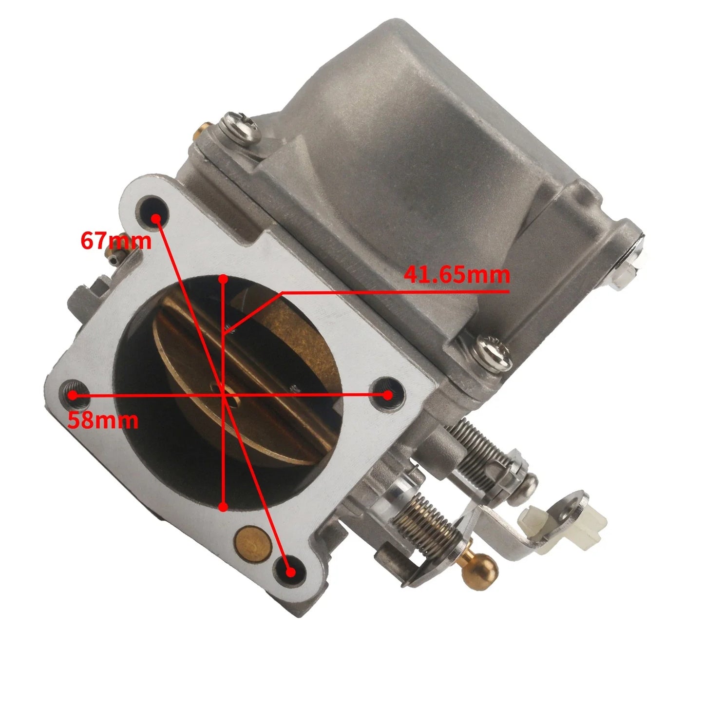 Carburetor Sets for Yamaha 2T 75-85HP 3Cyl Outboard Models 688-14301/14302/14303