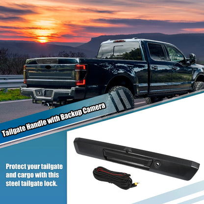 Car Rear Tailgate Handle with Backup Camera for Ford (2011-2016)