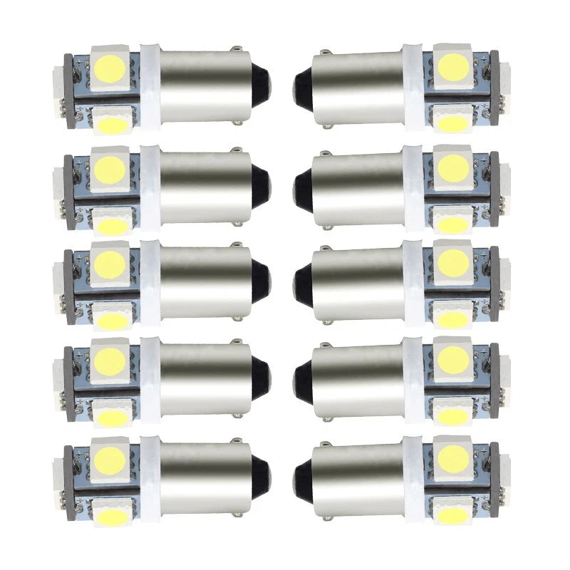 10x LED Dash Gauge Bulb Light for Car Instrument BA9S